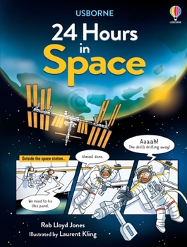 Hardcover 24 Hours in Space Book