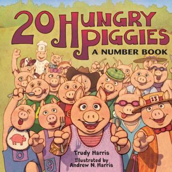 20 Hungry Piggies (Millbrook Picture Books) - Book  of the Math Is Fun!