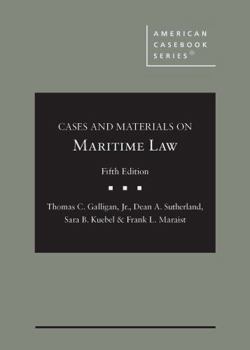 Hardcover Cases and Materials on Maritime Law (American Casebook Series) Book