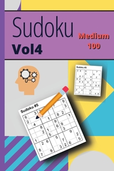 Paperback Sudoku Medium Vol 4: Vol 4 Book