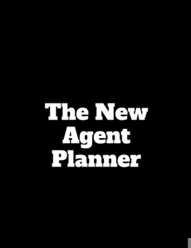 Paperback New Agent Planner Book