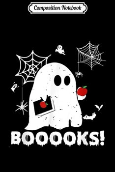 Composition Notebook: Librarian Ghost Love Books Halloween  Journal/Notebook Blank Lined Ruled 6x9 100 Pages