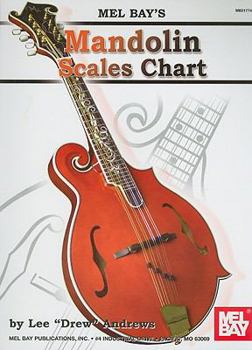 Paperback Mandolin Scales Chart Book