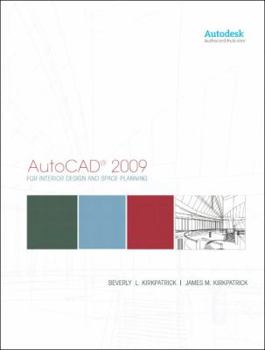 Paperback AutoCAD 2009 for Interior Design and Space Planning Book
