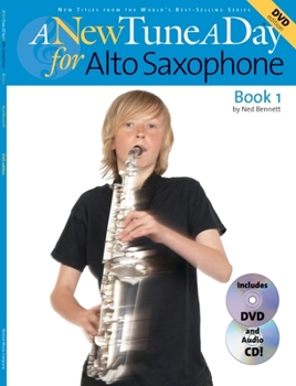 Paperback A New Tune a Day - Alto Saxophone, Book 1 [With CD and DVD] Book