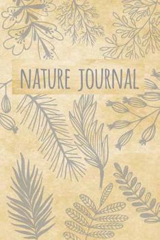 Paperback Nature Journal: Blank and Lined Nature Notebook for Nature Journaling and Sketching Book