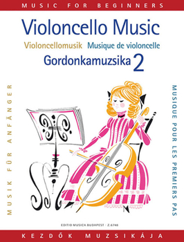 Paperback Violoncello Music for Beginners - Volume 2: Cello and Piano Book