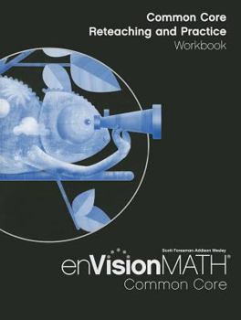 Paperback Envision Math Common Core Reteaching and Practice Workbook, Grade 4 Book