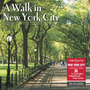 Calendar A Walk in New York City 2020 Wall Calendar Book
