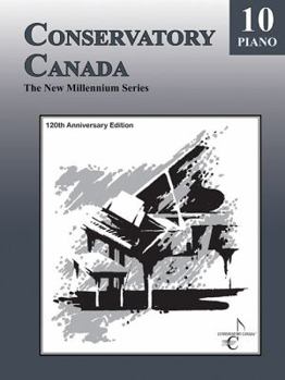 Spiral-bound New Millennium Grade 10 Piano Conservatory Canada Book