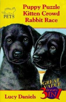 Puppy Puzzle/Kitten Crowd/Rabbit Race (Animal Ark Pets 1-3) - Book  of the Animal Ark Pets (UK Order)