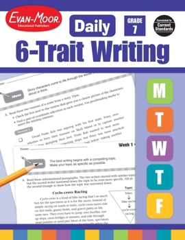 Paperback Daily 6-Trait Writing, Grade 7 Teacher Edition Book