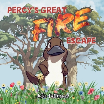 Paperback Percy's Great Fire Escape [Large Print] Book