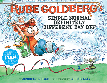 Hardcover Rube Goldberg's Simple Normal Definitely Different Day Off Book