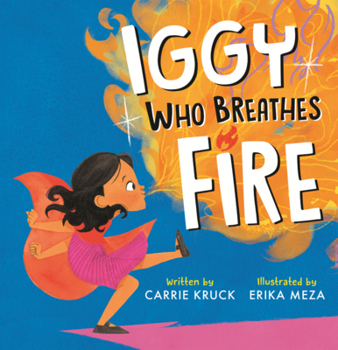 Library Binding Iggy Who Breathes Fire Book