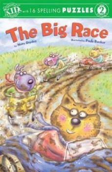 Paperback The Big Race [With Puzzle] Book