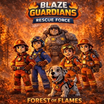 Paperback Blaze Guardians Rescue Force: Forest of Flames Book