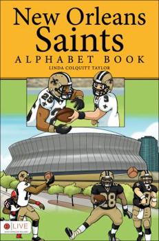 Paperback New Orleans Saints Alphabet Book: Elive Audio Download Included Book