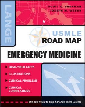 Paperback USMLE Road Map: Emergency Medicine Book