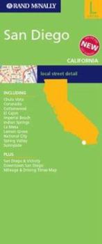 Map Rand McNally San Diego, California Book