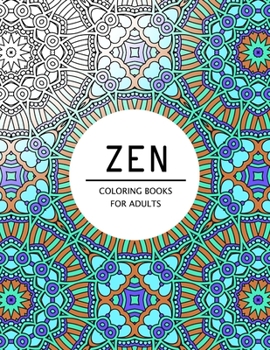 Paperback Zen Coloring Books For Adults: Coloring pages for adults Book