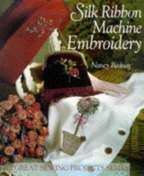 Hardcover Silk Ribbon Machine Embroidery Book