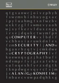 Hardcover Computer Security and Cryptography Book