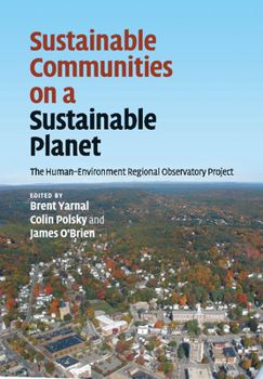 Paperback Sustainable Communities on a Sustainable Planet Book