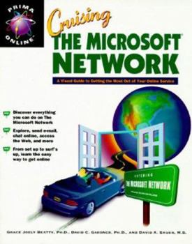 Paperback Cruising the Microsoft Network Book