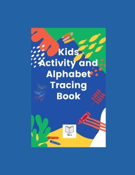 Paperback Kids Activity and Alphabet Tracing Book