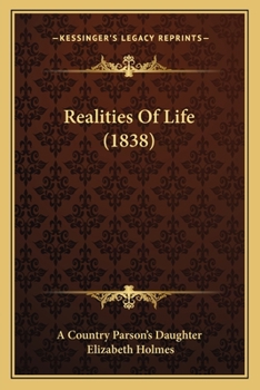 Paperback Realities Of Life (1838) Book