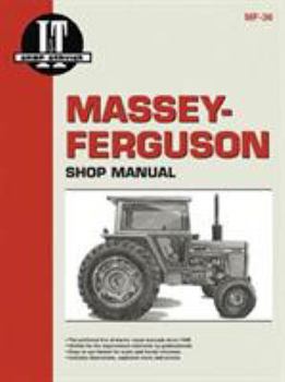 Massey Ferguson Shop Manual Model  MF285