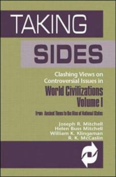 Paperback Clashing Views on Controversial Issues in World Civilizations Book