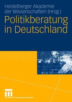 Paperback Politikberatung in Deutschland [German] Book