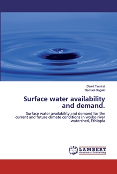Paperback Surface water availability and demand. Book
