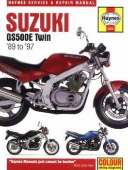 Paperback Suzuki GS500E: 1989 Thru 1997 Book