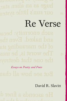 Paperback Re Verse: Essays on Poetry and Poets Book