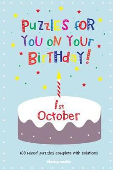 Paperback Puzzles for you on your Birthday - 1st October Book