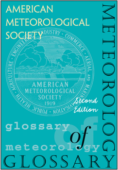 Hardcover Glossary of Meteorology: Second Edition Book
