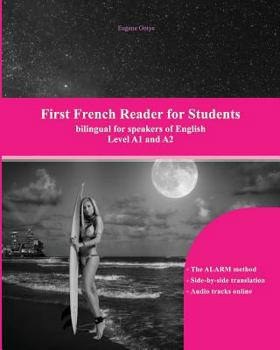 Paperback First French Reader for Students: Levels A1 and A2 bilingual with parallel translation [French] Book