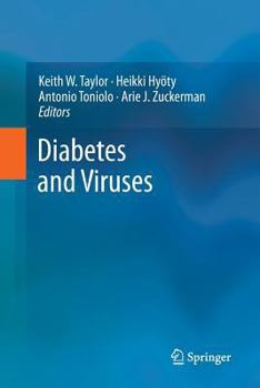 Paperback Diabetes and Viruses Book