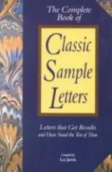 Paperback Complete Book of Classic Sample Letters Book