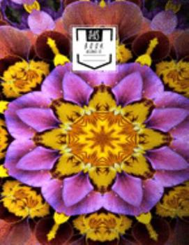 Notebook: Pansy Frenzy - Wide Ruled, Lined, Large Notebook