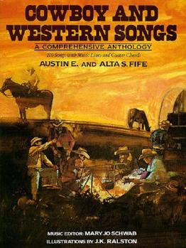 Paperback Cowboy and Western Songs: A Comprehensive Anthology Book
