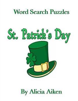 Paperback Word Search Puzzles: St. Patrick's Day [Large Print] Book