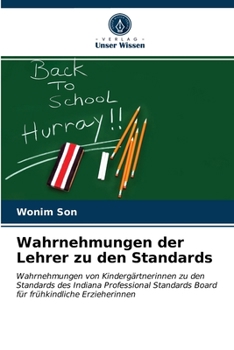 Paperback Wahrnehmungen der Lehrer zu den Standards [German] Book