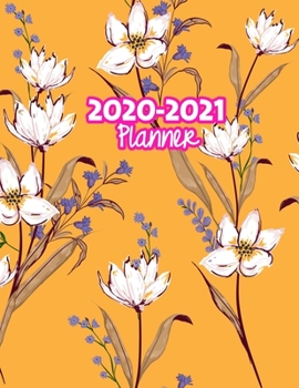 2020-2021 Planner: Two Year Calendar Organizer and Goal Journal | January 2020 - December 2021 Daily, Weekly and Monthly Planner Book with Back Sticker Expression Wall for 2 Years | Design Code 239963