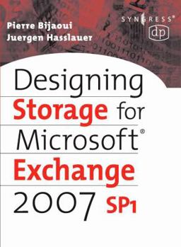 Paperback Designing Storage for Exchange 2007 SP1 Book