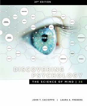Hardcover Discovering Psychology: The Science of Mind 3E Book