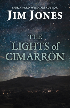 Paperback The Lights of Cimarron [Large Print] Book